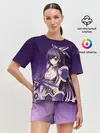 Женская пижама с шортами / Date A Live yatogami