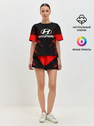 Женская пижама с шортами / HYUNDAI SPORT COLLECTION