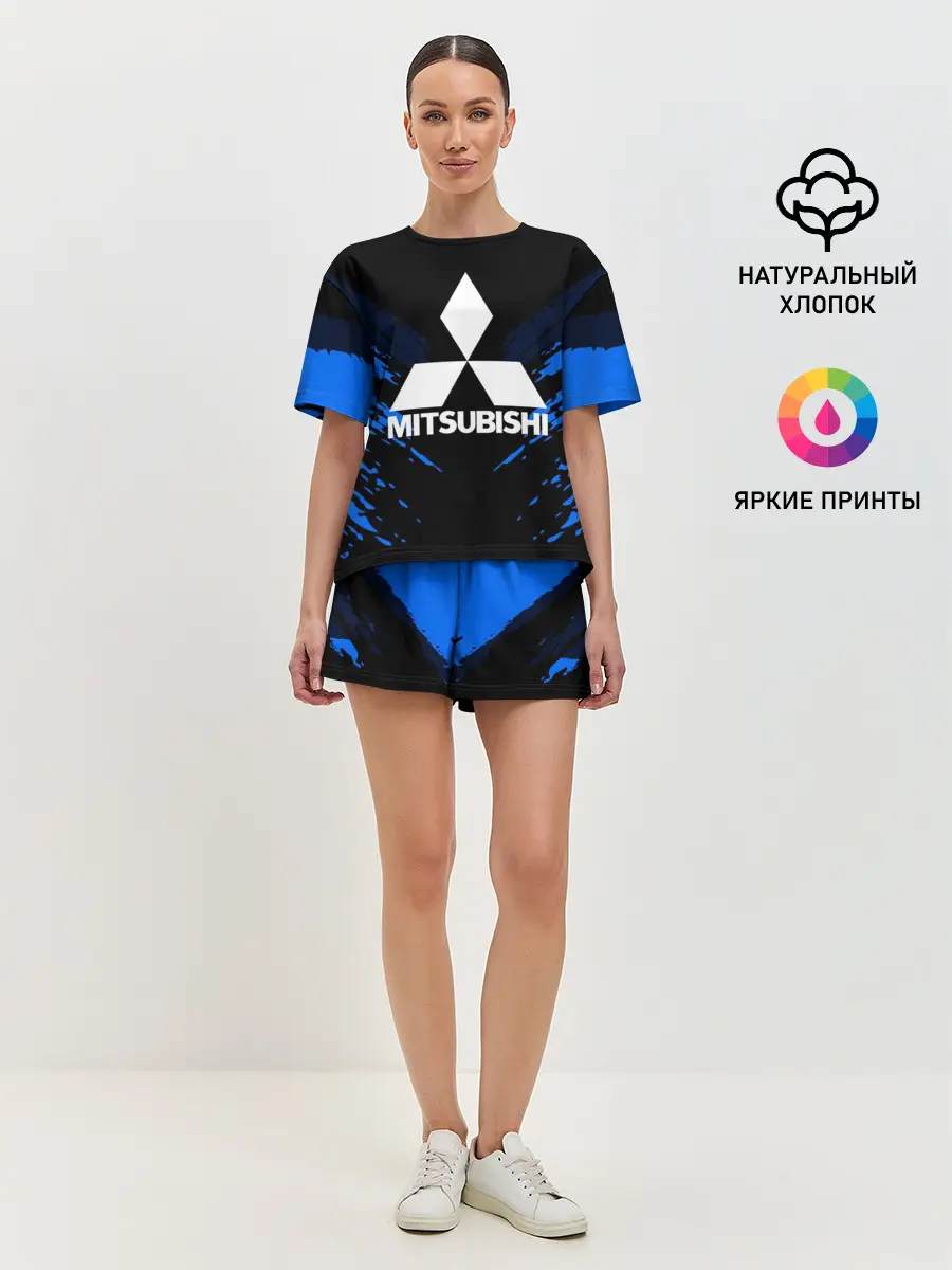 Женская пижама с шортами / MITSUBISHI SPORT COLLECTION