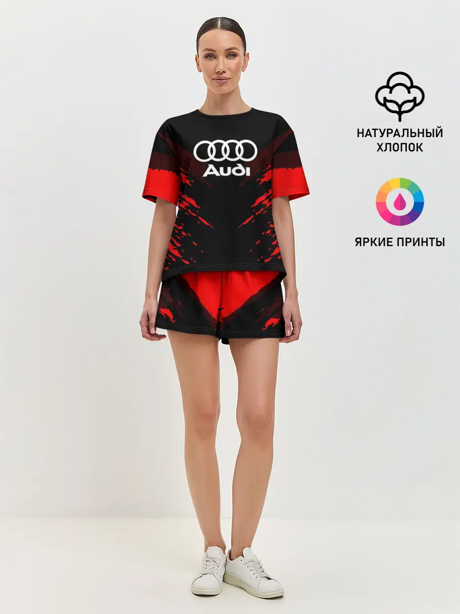 Женская пижама с шортами / AUDI SPORT COLLECTION