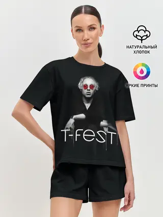 Женская пижама с шортами / T-Fest_2