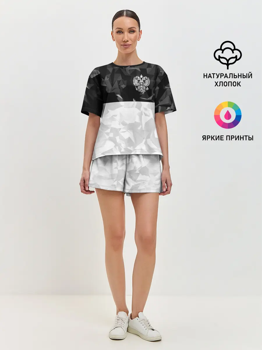 Женская пижама с шортами / RUSSIA SPORT
