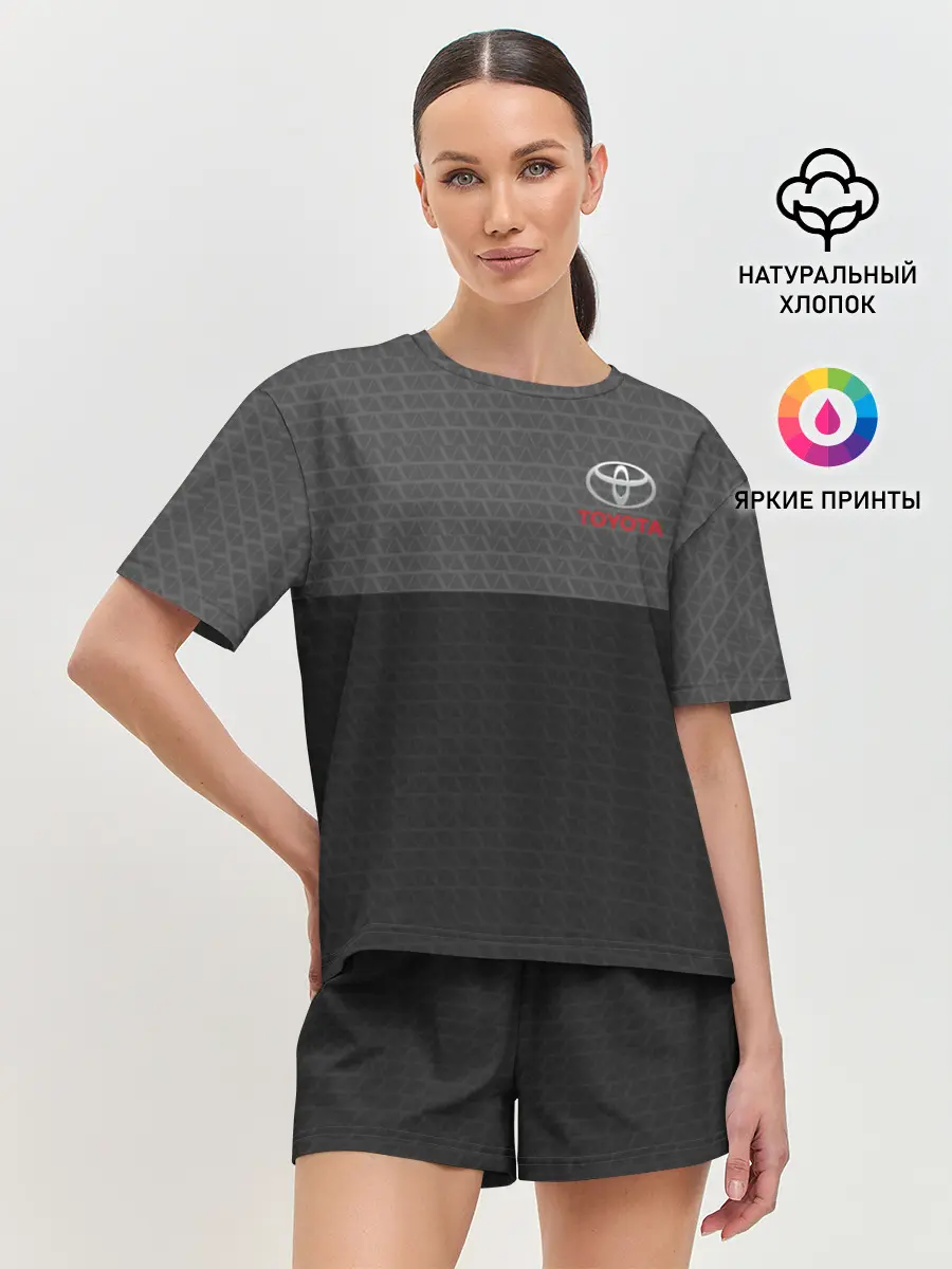 Женская пижама с шортами / TOYOTA SPORT
