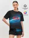 Женская пижама с шортами / KIA machine motor XXI
