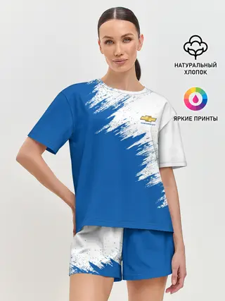 Женская пижама с шортами / Chevrolet