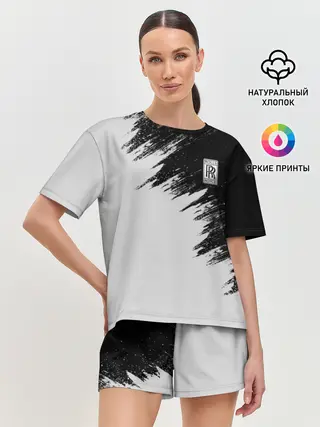 Женская пижама с шортами / Rolls-Royce