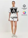 Женская пижама с шортами / Mitsubishi