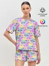 Женская пижама с шортами / Влажные глазки | Ahegao Eyes
