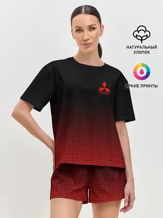 Женская пижама с шортами / MITSUBISHI SPORT