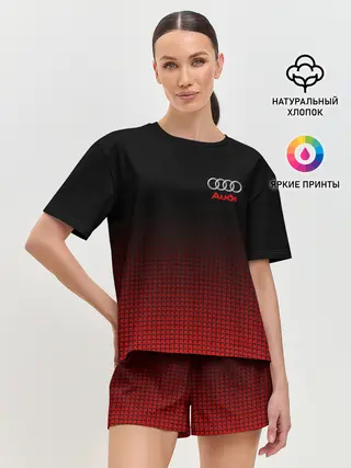Женская пижама с шортами / AUDI SPORT