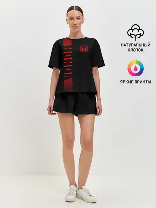 Женская пижама с шортами / HONDA SPORT