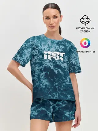 Женская пижама с шортами / ГРОТ