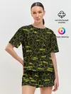 Женская пижама с шортами / Нирвана