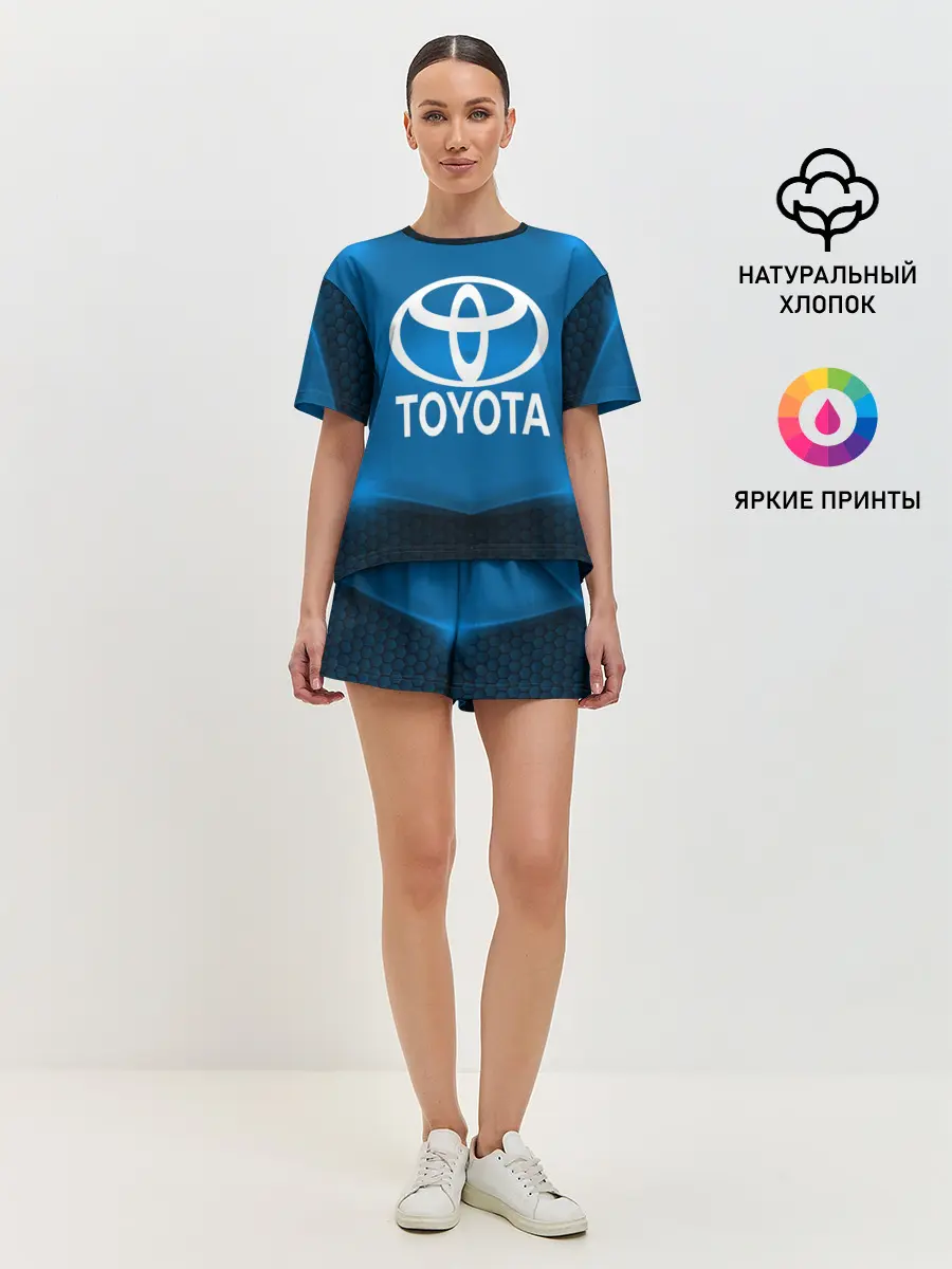 Женская пижама с шортами / Toyota SPORT