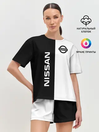 Женская пижама с шортами / Nissan