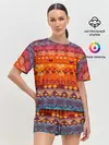 Женская пижама с шортами / mexico style