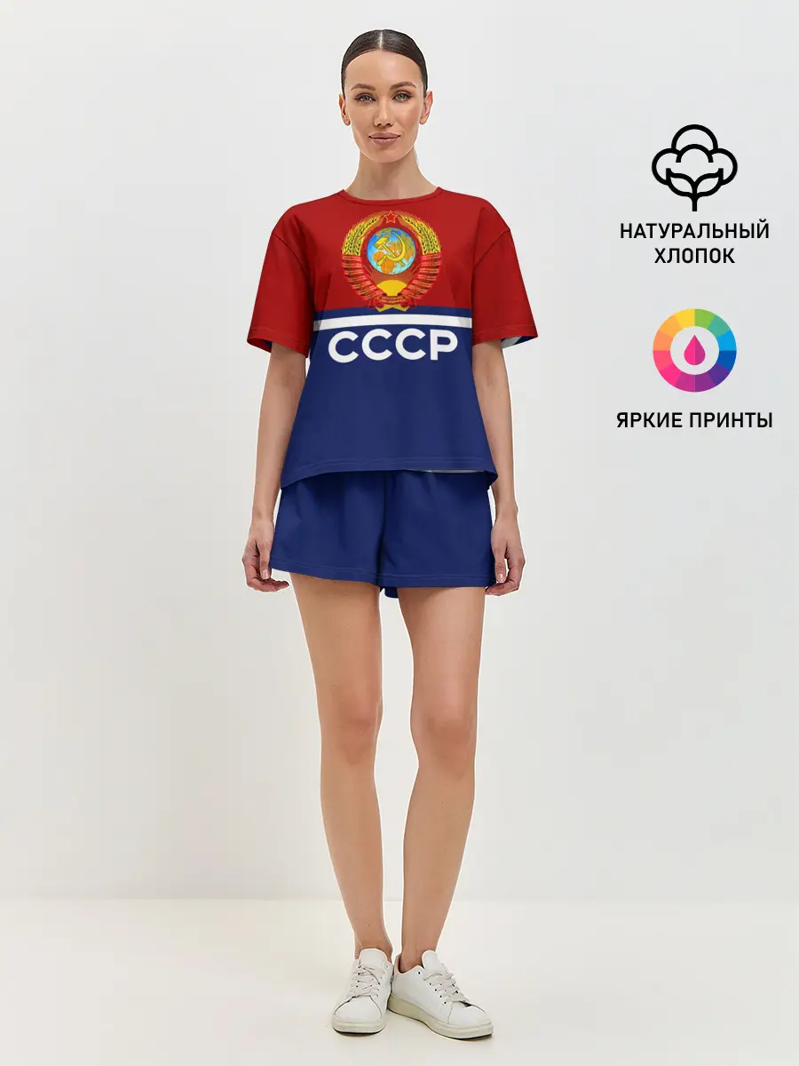Женская пижама с шортами / СССР