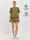 Женская пижама с шортами / Обережная Вышивка