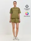 Женская пижама с шортами / Обережная Вышивка