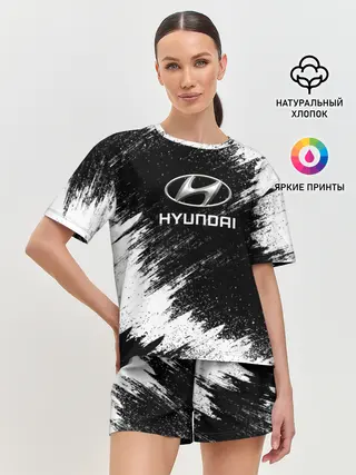 Женская пижама с шортами / HYUNDAI