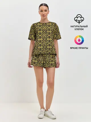 Женская пижама с шортами / Духобор