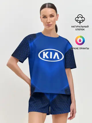 Женская пижама с шортами / KIA SPORT