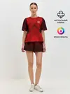 Женская пижама с шортами / Mazda car sport RED