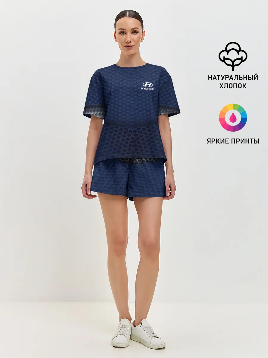 Женская пижама с шортами / Hyundai SPORT MOTORS