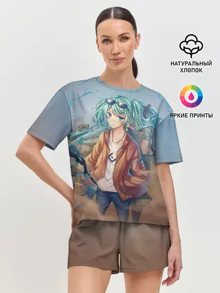 Женская пижама с шортами / Suna Miku