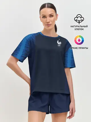Женская пижама с шортами / France home WC 2018