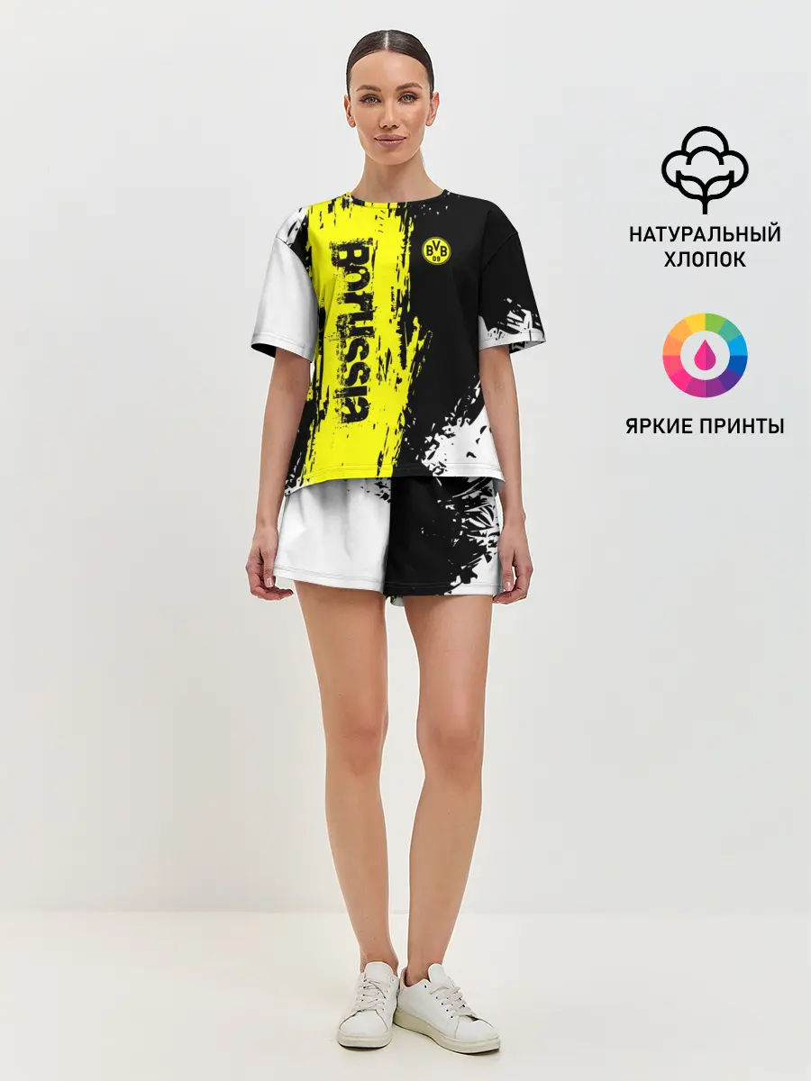 Женская пижама с шортами / BORUSSIA SPORT