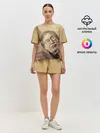 Женская пижама с шортами / Ученый