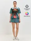 Женская пижама с шортами / Rei Ayanami