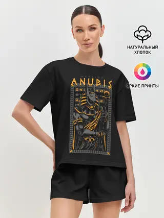 Женская пижама с шортами / Анубис Воин