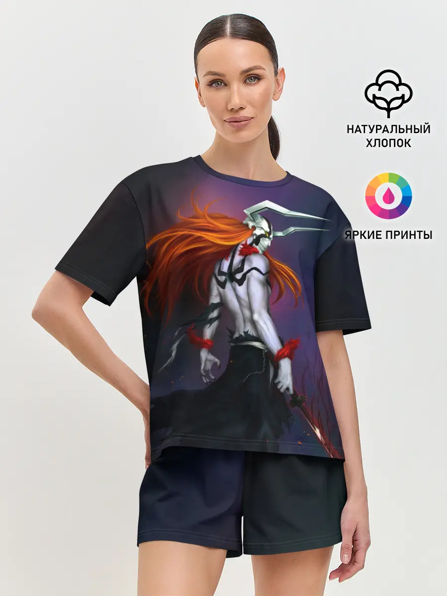 Женская пижама с шортами / Kurosaki