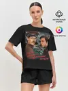 Женская пижама с шортами / Милиция