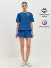 Женская пижама с шортами / Бразилия 2018 гостевая