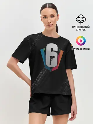 Женская пижама с шортами / RAINBOW SIX SIEGE CYBERSPORT