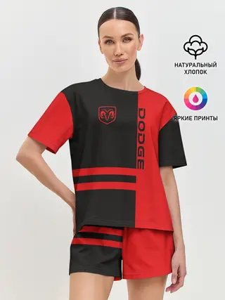 Женская пижама с шортами / Dodge