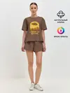 Женская пижама с шортами / I want to belive