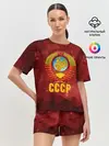 Женская пижама с шортами / СССР Abstract Polygons