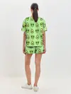 Женская пижама с шортами / Green (P007_P004ooo1498317, P004ooo1498317)