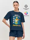 Женская пижама с шортами / Гомер Супергерой