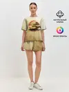 Женская пижама с шортами / Дерево на закате
