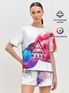 Женская пижама с шортами / 30 Seconds to Mars