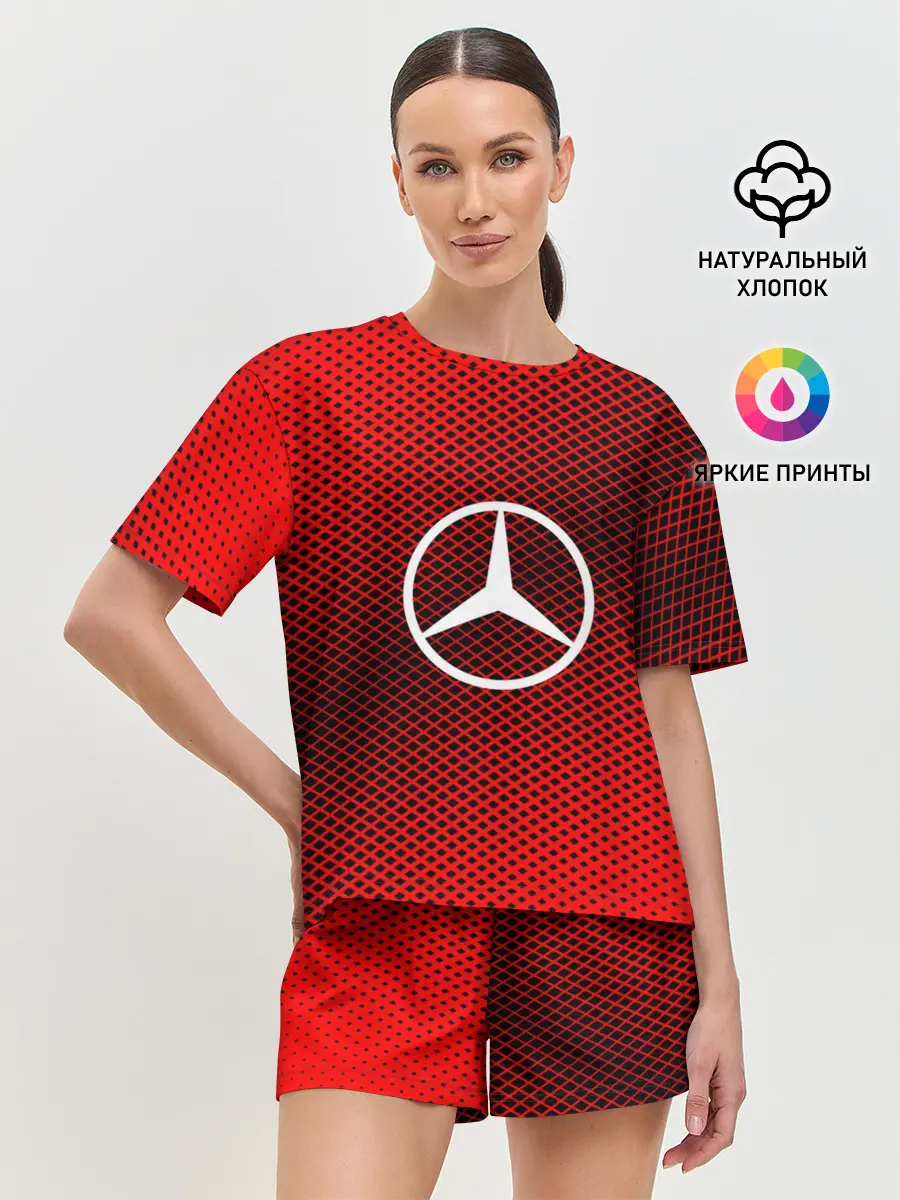 Женская пижама с шортами / MERCEDES SPORT