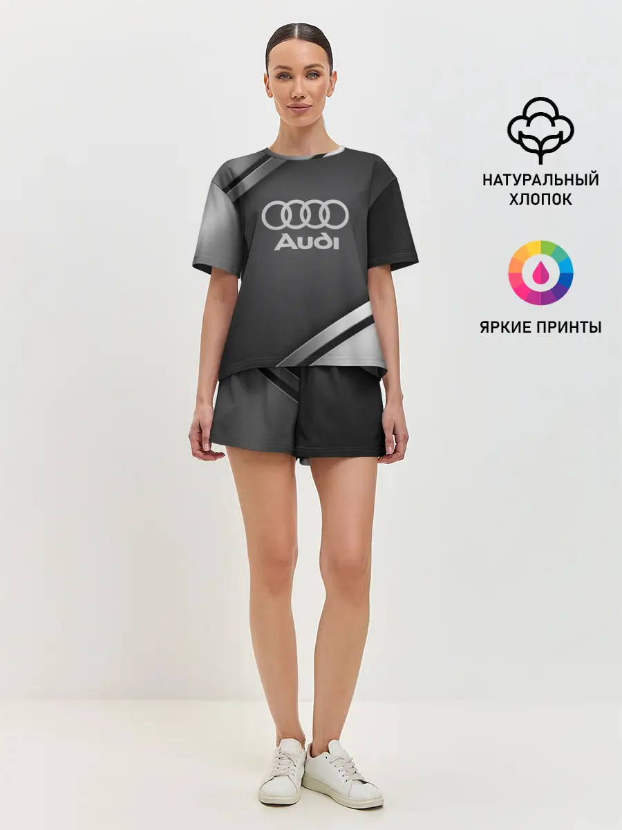 Женская пижама с шортами / AUDI SPORT