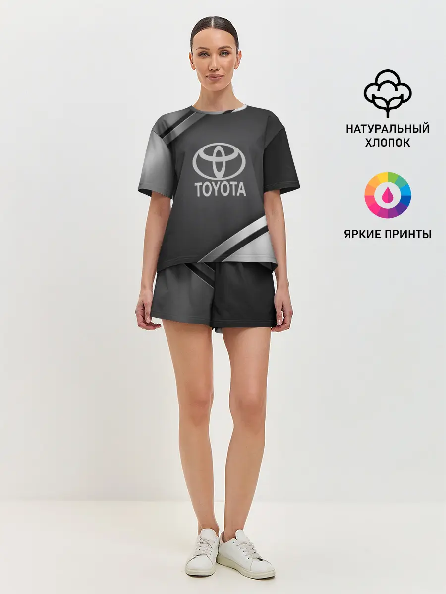 Женская пижама с шортами / TOYOTA SPORT