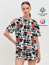 Женская пижама с шортами / Funny Panda