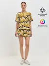Женская пижама с шортами / Doge мем в deal with it очках